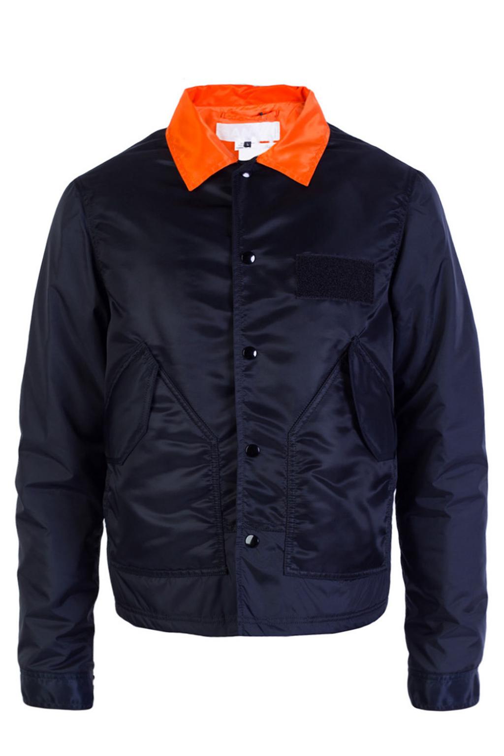 Comme des Garçons Ganryu Contrastive collar jacket | Men's